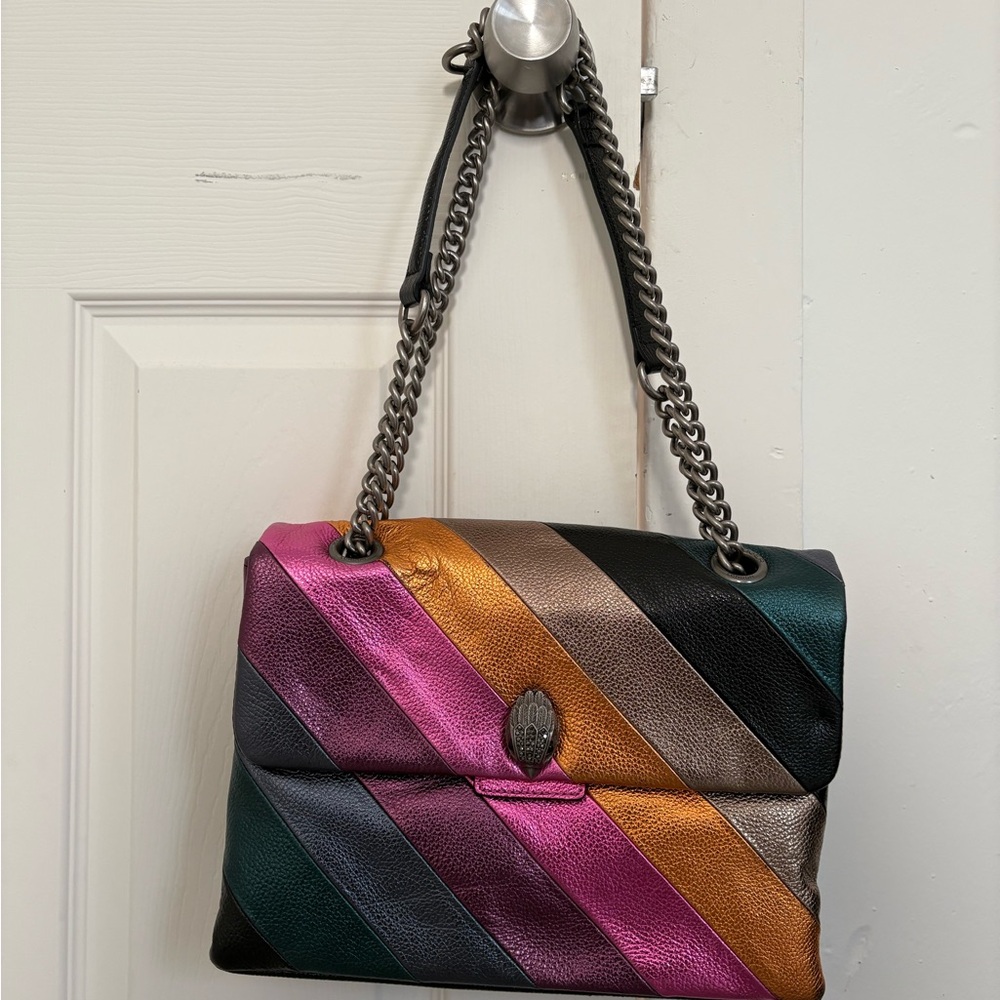 Multicolor Striped Kurt Keiger Bag